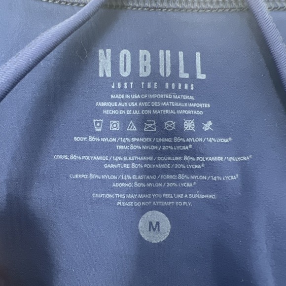 LOT OF 3 No Bull Bra Size Medium Black Blue Burgundy Medium EUC Activewear - Picture 6 of 9